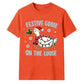Festive Goose On The Loose Christmas Unisex T-Shirt