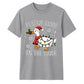 Festive Goose On The Loose Christmas Unisex T-Shirt