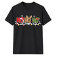 Festive Ho Ho Ho Christmas Graphic Unisex T-Shirt