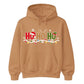 Festive Ho Ho Ho Fairy Lights Graphic Unisex Hoodie