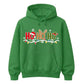 Festive Ho Ho Ho Fairy Lights Graphic Unisex Hoodie