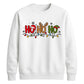 Festive Ho Ho Ho Graphic Christmas Unisex Sweatshirt
