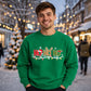 Festive Ho Ho Ho Graphic Christmas Unisex Sweatshirt