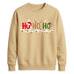 Festive Ho Ho Ho Graphic Christmas Unisex Sweatshirt