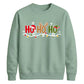 Festive Ho Ho Ho Graphic Christmas Unisex Sweatshirt