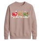 Festive Ho Ho Ho Graphic Christmas Unisex Sweatshirt