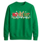 Festive Ho Ho Ho Graphic Christmas Unisex Sweatshirt