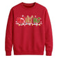 Festive Ho Ho Ho Graphic Christmas Unisex Sweatshirt