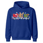 Festive Ho Ho Ho Santa Reindeer Elf Christmas Kids Hoodie