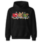 Festive Ho Ho Ho Santa Reindeer Elf Christmas Kids Hoodie