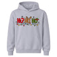 Festive Ho Ho Ho Santa Reindeer Elf Christmas Kids Hoodie