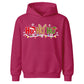 Festive Ho Ho Ho Santa Reindeer Elf Christmas Kids Hoodie