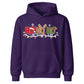 Festive Ho Ho Ho Santa Reindeer Elf Christmas Kids Hoodie