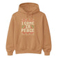 Festive I Come In Peace Novelty Christmas Unisex Hoodie