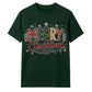 Festive Merry Christmas Patterned Graphic Unisex T-Shirt