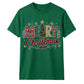 Festive Merry Christmas Patterned Graphic Unisex T-Shirt