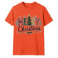 Festive Merry Christmas Patterned Graphic Unisex T-Shirt