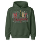 Festive Merry Christmas Tree Graphic Kids Hoodie