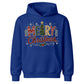 Festive Merry Christmas Tree Graphic Kids Hoodie