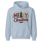 Festive Merry Christmas Tree Graphic Kids Hoodie