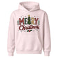 Festive Merry Christmas Tree Graphic Kids Hoodie