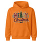 Festive Merry Christmas Tree Graphic Kids Hoodie