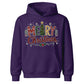 Festive Merry Christmas Tree Graphic Kids Hoodie