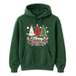 Festive Merry Christmas Trees Graphic Unisex Hoodie