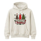Festive Merry Christmas Trees Graphic Unisex Hoodie