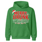 Festive Merry Drunk I'm Christmas Kids Hoodie