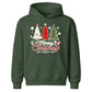 Festive Merry Graphic Trees Christmas Kids Hoodie
