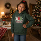 Festive Merry Graphic Trees Christmas Kids Hoodie