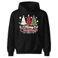 Festive Merry Graphic Trees Christmas Kids Hoodie