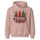 Festive Merry Graphic Trees Christmas Kids Hoodie