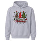 Festive Merry Graphic Trees Christmas Kids Hoodie