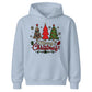 Festive Merry Graphic Trees Christmas Kids Hoodie