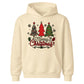 Festive Merry Graphic Trees Christmas Kids Hoodie