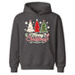 Festive Merry Graphic Trees Christmas Kids Hoodie