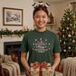 Festive Mummy Merry Christmas Oversized T-Shirt