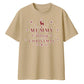 Festive Mummy Merry Christmas Oversized T-Shirt