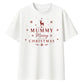 Festive Mummy Merry Christmas Oversized T-Shirt