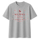 Festive Mummy Merry Christmas Oversized T-Shirt