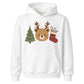 Festive Reindeer Bear Tree & Stocking Christmas Kids Hoodie