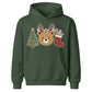 Festive Reindeer Bear Tree & Stocking Christmas Kids Hoodie