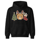Festive Reindeer Bear Tree & Stocking Christmas Kids Hoodie
