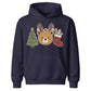 Festive Reindeer Bear Tree & Stocking Christmas Kids Hoodie