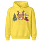 Festive Reindeer Bear Tree & Stocking Christmas Kids Hoodie