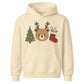 Festive Reindeer Bear Tree & Stocking Christmas Kids Hoodie
