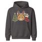 Festive Reindeer Bear Tree & Stocking Christmas Kids Hoodie