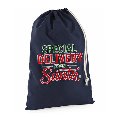 Festive Special Delivery From Christmas Santa Sack
